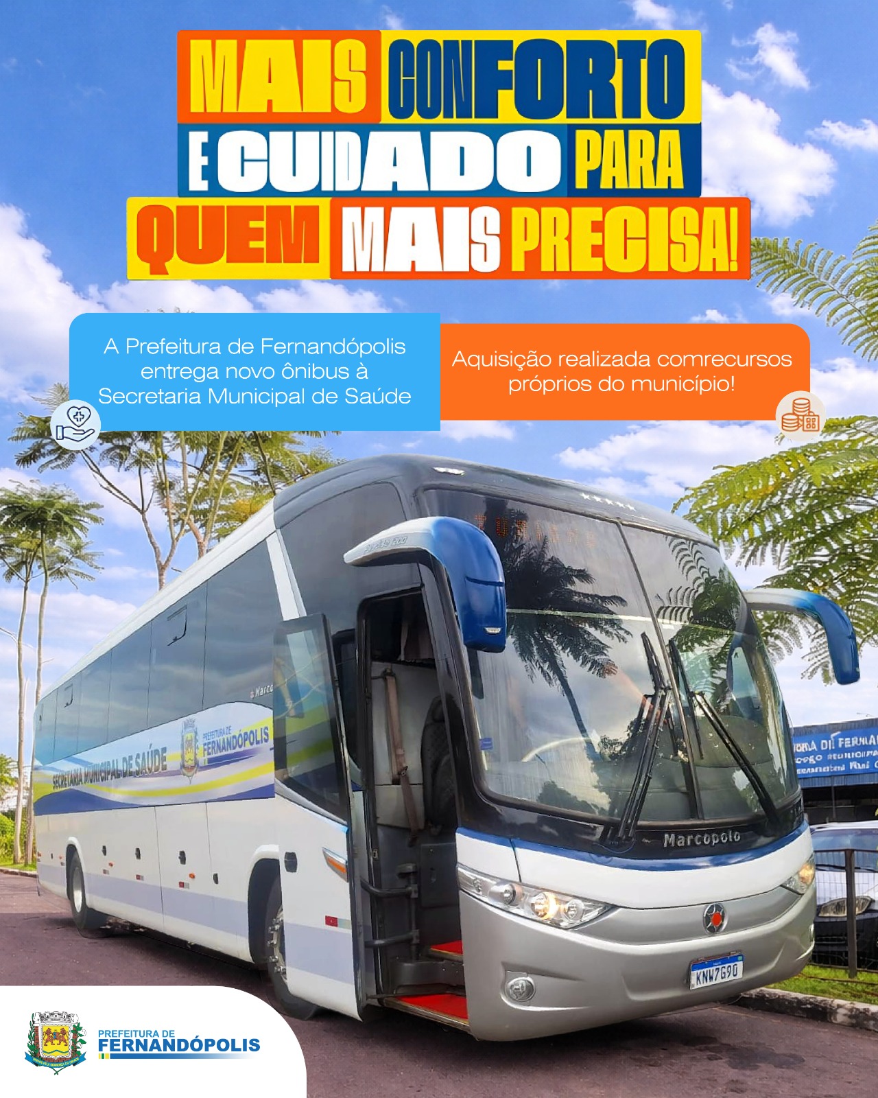 Post do instagram da Prefeitura de Mandirituba