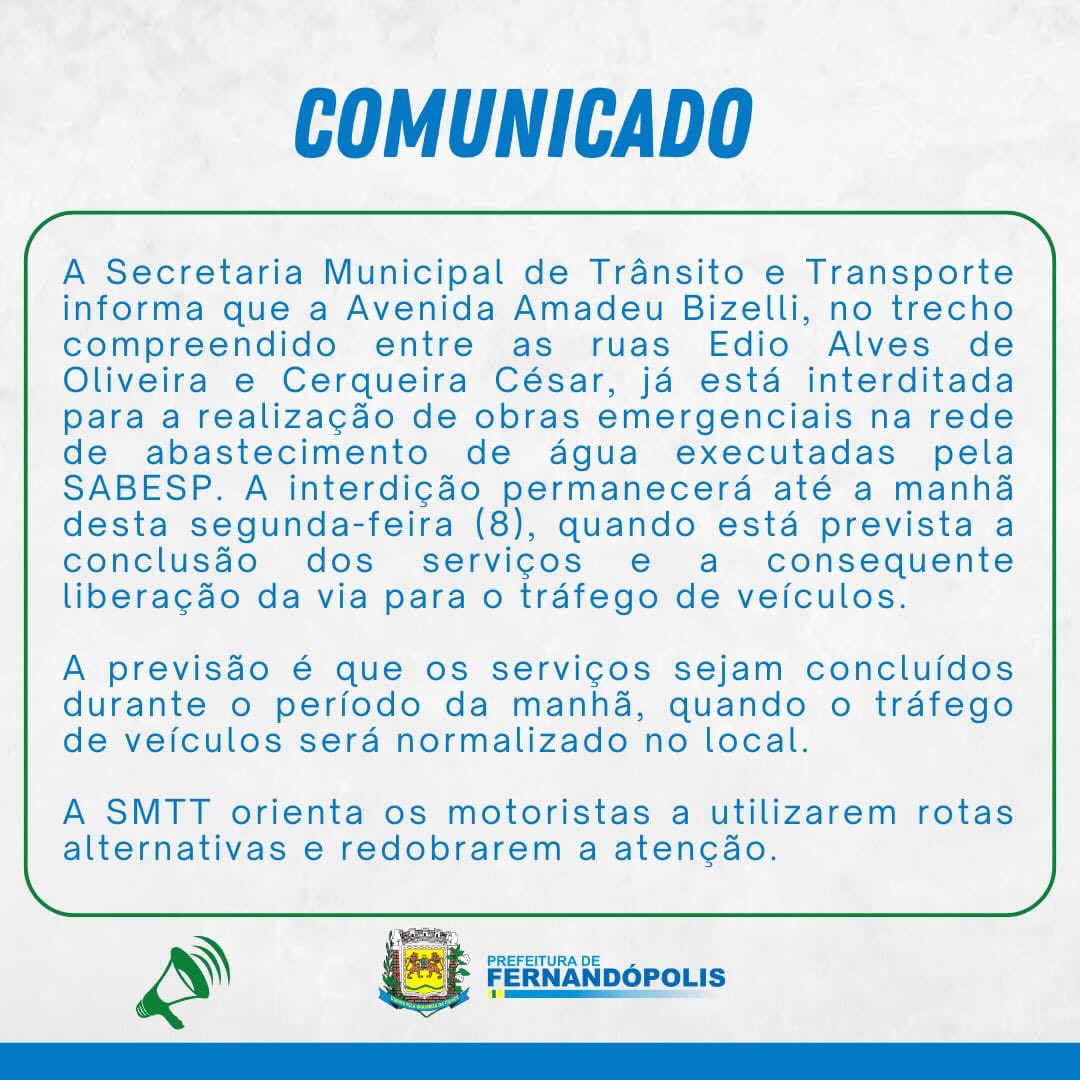 Post do instagram da Prefeitura de Mandirituba