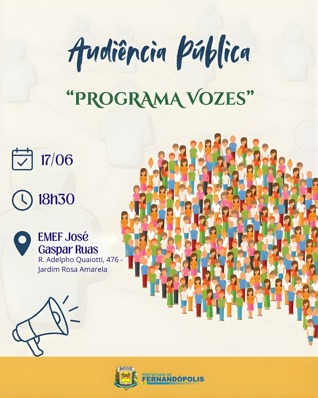 Post do instagram da Prefeitura de Mandirituba