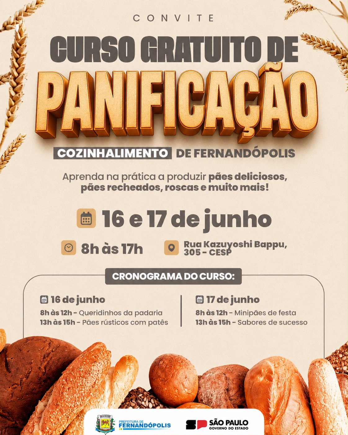 Post do instagram da Prefeitura de Mandirituba