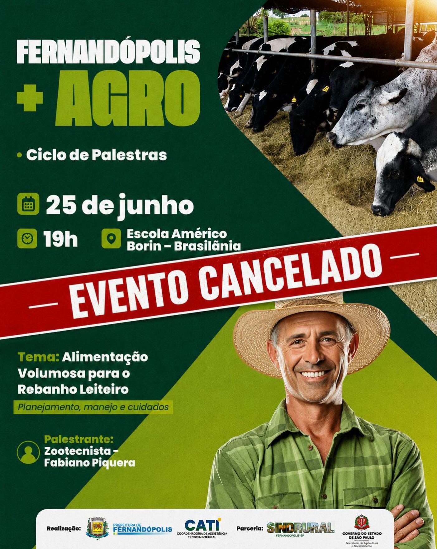 Post do instagram da Prefeitura de Mandirituba